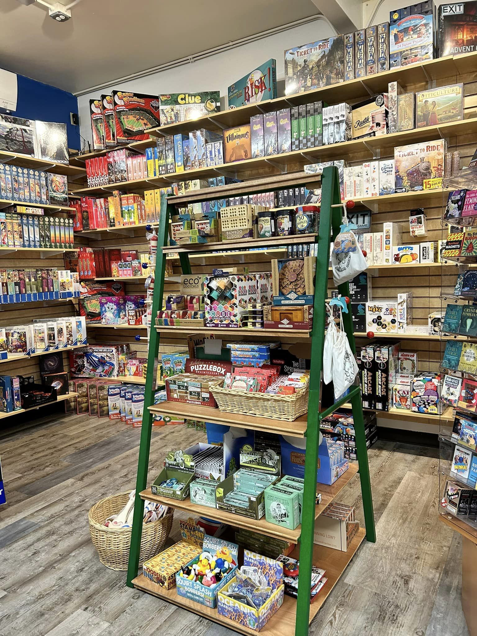 The TOY BOX on San Juan Island - store interior